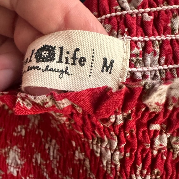 Natural Life Analynne smocked Maxi Dress - Picture 5 of 7